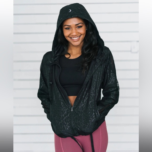 ZYIA Jackets & Blazers - Zyia Black Bomber Jacket sz S